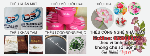 Thêu Logo - Thêu Vi Tính Hà Nội - Xưởng Thêu Vi Tính Đồng Phục Hà Nội